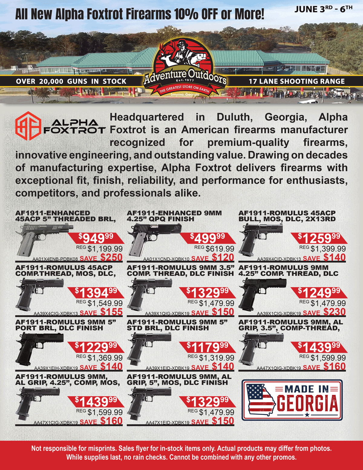 Alpha Foxtrot Days