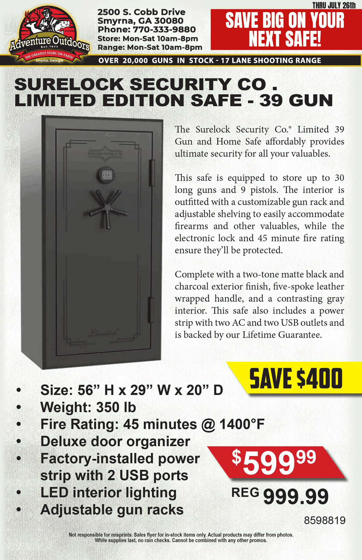 SAFE SALE