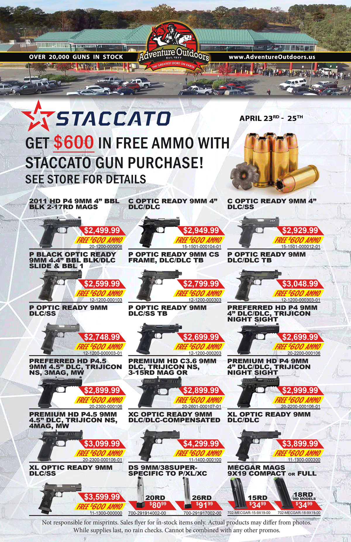 Staccato April 2026
